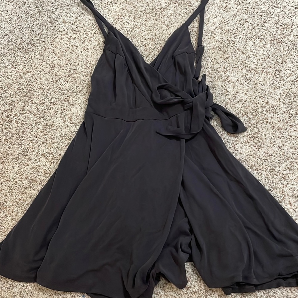 Dark grey romper from urban outfitters